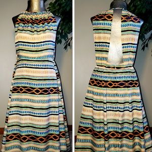 MM Couture Maxi Dress with Open Back Cutout